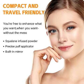 Abomet Root Touch Up Instantly Gray Hair Coverage Hairline Powder, Dark Brown, for Women Men, Hair Fibers For Thinning Hair