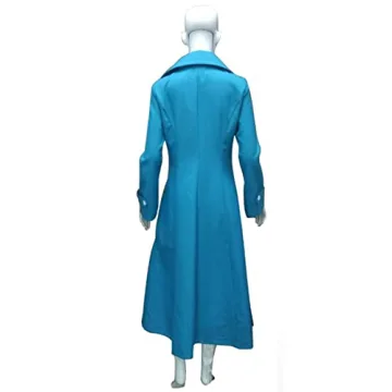 Adult Women's Aqua Blue Spy Costume for Halloween Fun