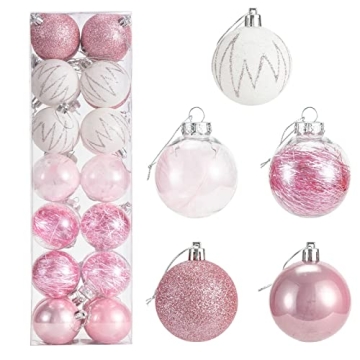 Beautiful CHICHIC 28Pcs Christmas Ornaments Set