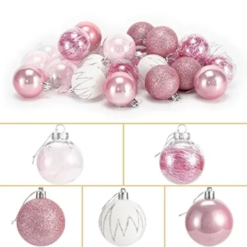 Beautiful CHICHIC 28Pcs Christmas Ornaments Set