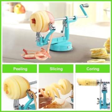 Durable Apple Peeler Corer with Suction Base