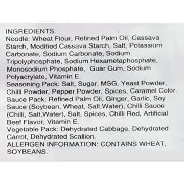 JML Instant Noodle Artificial Spicy Hot Beef Flavor-5 Small Bags