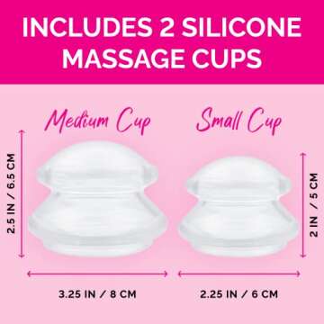Cheeky Cups Anti-Cellulite Massage Cup Set for Body Contouring