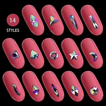 Artdone 3830pcs Nail Art Rhinestones for Creative Crafts