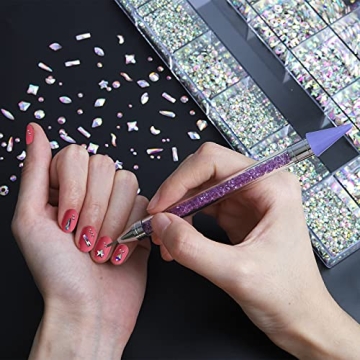 Artdone 3830pcs Nail Art Rhinestones for Creative Crafts