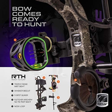 Bear Archery Royale Compound Bow for Kids and Adults