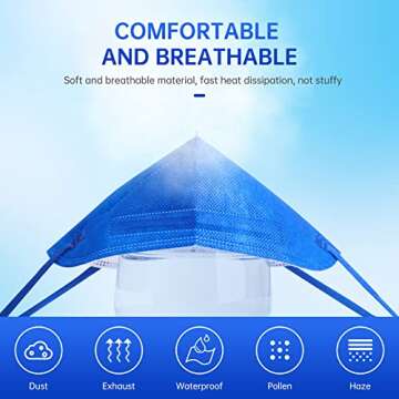 Colorful KN95 Face Masks - 30pcs with 95% Filtration