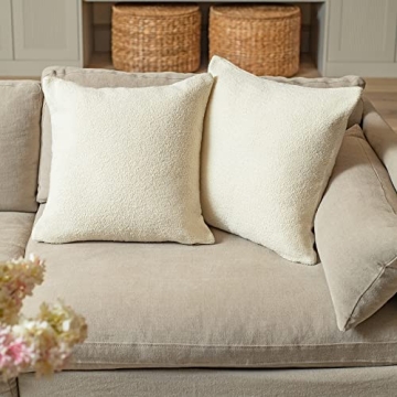 MOBHREEN Elegant Throw Pillow Covers Set for Home Decor