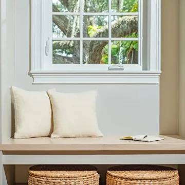 MOBHREEN Elegant Throw Pillow Covers Set for Home Decor