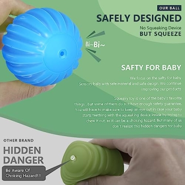 ROHSCE Sensory Balls for Baby Fun Developmental Toys