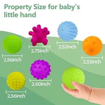 ROHSCE Sensory Balls for Baby Fun Developmental Toys