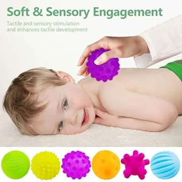 ROHSCE Sensory Balls for Baby Fun Developmental Toys