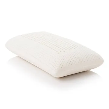 Natural Talalay Latex Zoned Pillow - Queen - Low Loft Plush