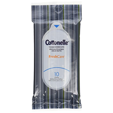 Cottonelle Fresh Care Wipes Travel Pack, 120 Count