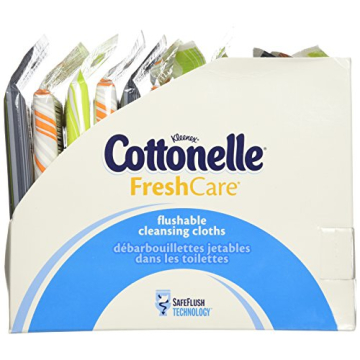 Cottonelle Fresh Care Wipes Travel Pack with 120 Flushable Wipes