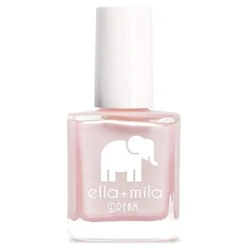 ella+mila Dream Collection - My Fantasy Fast Drying Nail Polish - Pearly Pale Pink Vegan Nail Polish...