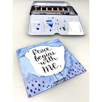 Yasutomo Niji Artist Watercolors Essential, Set of 12 Colors