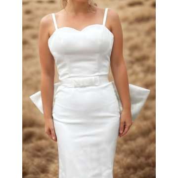 Elegant Saqulopr Big Bow for Wedding Dresses with 100cm Tail