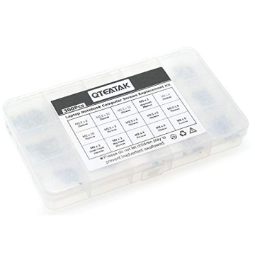 QTEATAK 300Pcs Laptop Replacement Screws Kit for All Brands