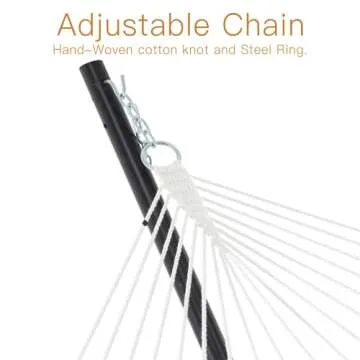 Gafete Hammock with Stand for Two - Beige Comfort