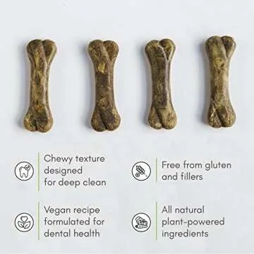V-dog Vegan Dog Treats for Fresh Breath and Dental Care