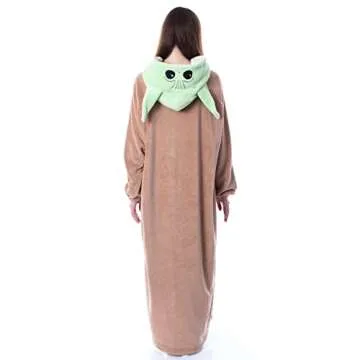 Cozy Star Wars The Mandalorian Grogu Blanket Robe