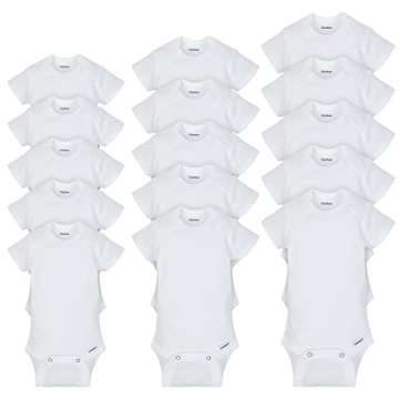 Gerber Baby 15 Piece Onesies Multi Size Pack for Babies