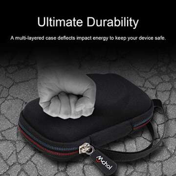 Mchoi Hard Travel Storage Case Fits for Sony RX100 II / RX100 III / RX100 IV / RX100 V / RX100 VA / RX100 VI / RX100 VII 20.1MP Digital Camera(CASE ONLY)