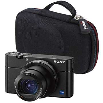 Mchoi Hard Travel Storage Case Fits for Sony RX100 II / RX100 III / RX100 IV / RX100 V / RX100 VA / RX100 VI / RX100 VII 20.1MP Digital Camera(CASE ONLY)