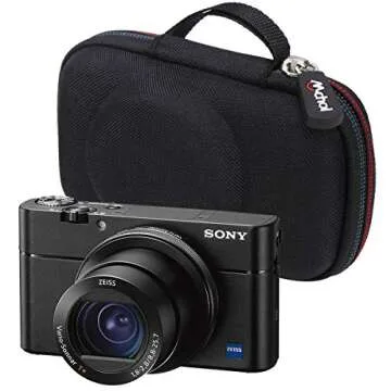 Mchoi Hard Travel Storage Case Fits for Sony RX100 II / RX100 III / RX100 IV / RX100 V / RX100 VA / RX100 VI / RX100 VII 20.1MP Digital Camera(CASE ONLY)