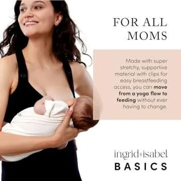 Ingrid & Isabel Nursing Sports Bra for Active Moms