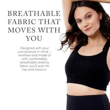 Ingrid & Isabel Nursing Sports Bra for Active Moms