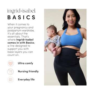 Ingrid & Isabel Nursing Sports Bra for Active Moms