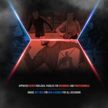 JP WinLook Premium Pickleball Paddles Set – USAPA Pickleball Set - Graphite Carbon Fiber Rackets for Women & Men and Balls for Indoor or Outdoor Play - Racquets, Pickleballs & Carry Bag