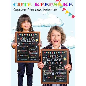 Reusable Chalkboard for First and Last School Days