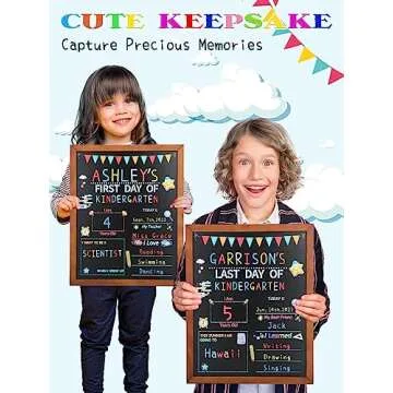 Reusable Chalkboard for First and Last School Days