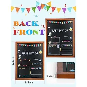 Reusable Chalkboard for First and Last School Days