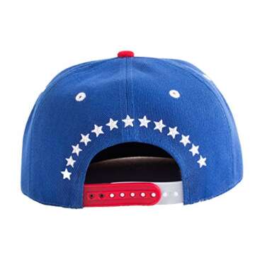 Ann Arbor T-shirt Co. Epic USA American Flag Pride Merica Snapback Hat of Freedom, Liberty, & Justice