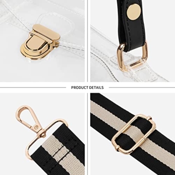 Stylish LZXYBIN Clear Purse for Events and Daily Use