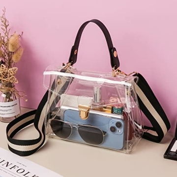 Stylish LZXYBIN Clear Purse for Events and Daily Use