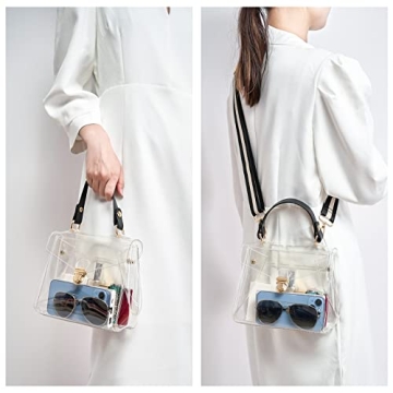 Stylish LZXYBIN Clear Purse for Events and Daily Use