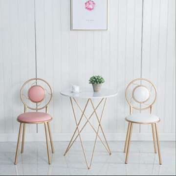 SJYDQ Bar Stool Bar Stools Pu Leather Adjustable Bar Stool Square Counter Height Stool Set (Color : Black-JoJo's Bizarre Adventure1)