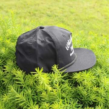 Whiskey Bent Frio Snapback Rope Hat - Versatile Outdoor Cap