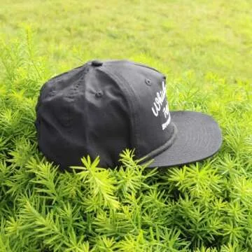 Whiskey Bent Frio Snapback Rope Hat - Versatile Outdoor Cap