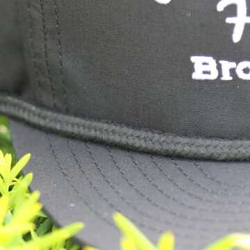 Whiskey Bent Frio Snapback Rope Hat - Versatile Outdoor Cap