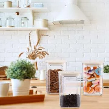 Blushtier 3 Pack Airtight Food Storage Containers