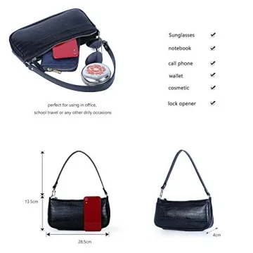 PLANET DECOR Retro Classic Clutch Shoulder Bag for Women