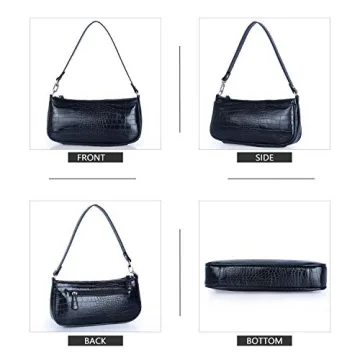 PLANET DECOR Retro Classic Clutch Shoulder Bag for Women