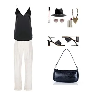 PLANET DECOR Retro Classic Clutch Shoulder Bag for Women