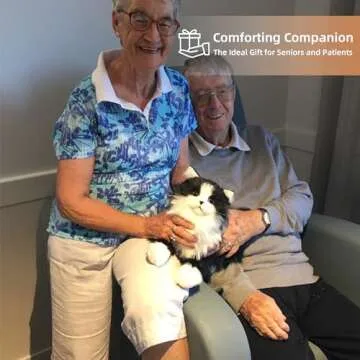 Chongker Weighted Stuffed Cat Plush for All Ages